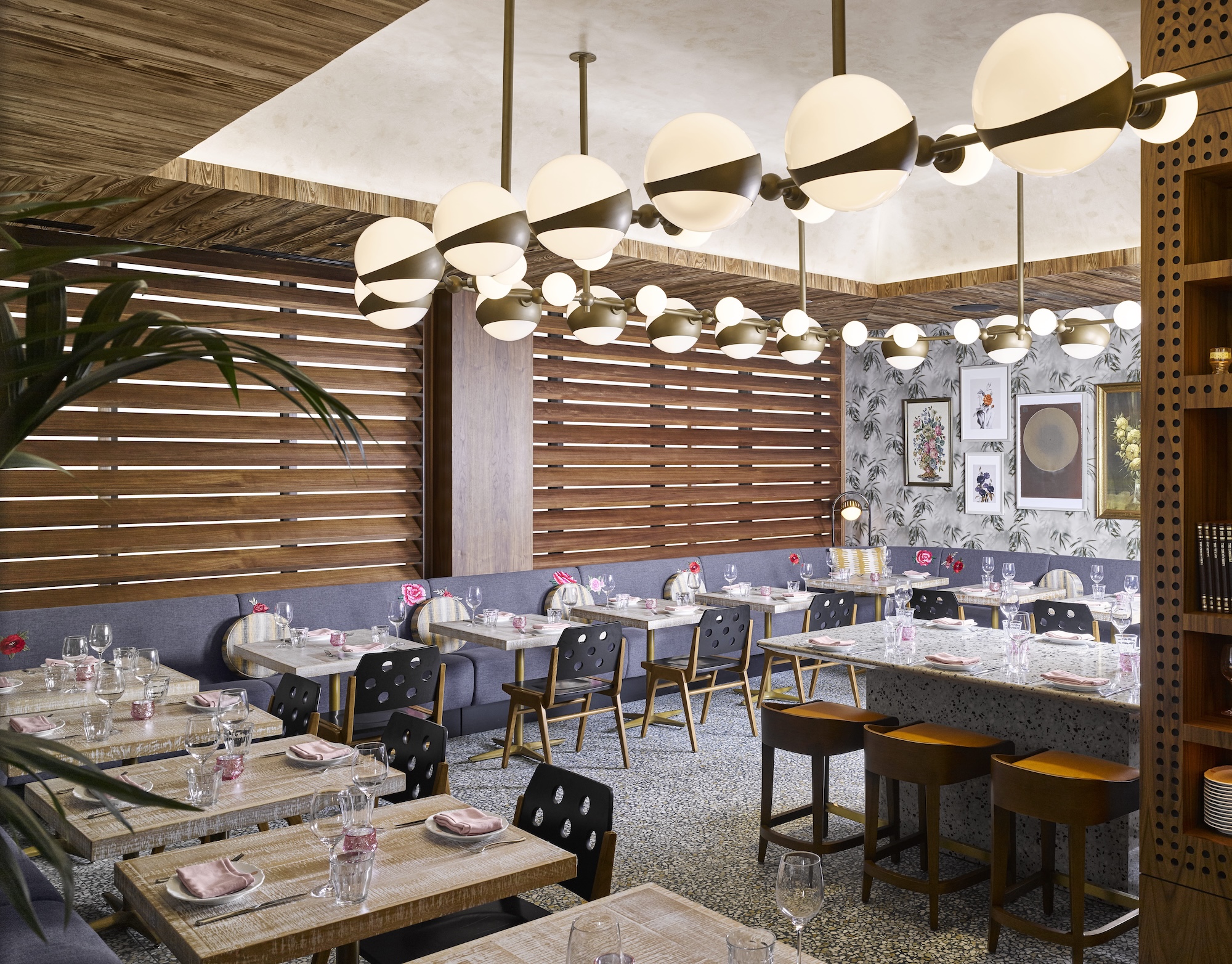 Interior of the Rosalie Restaurant