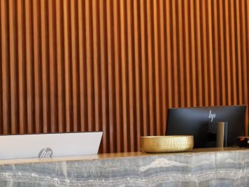 Image of the front desk at C. Baldwin hotel