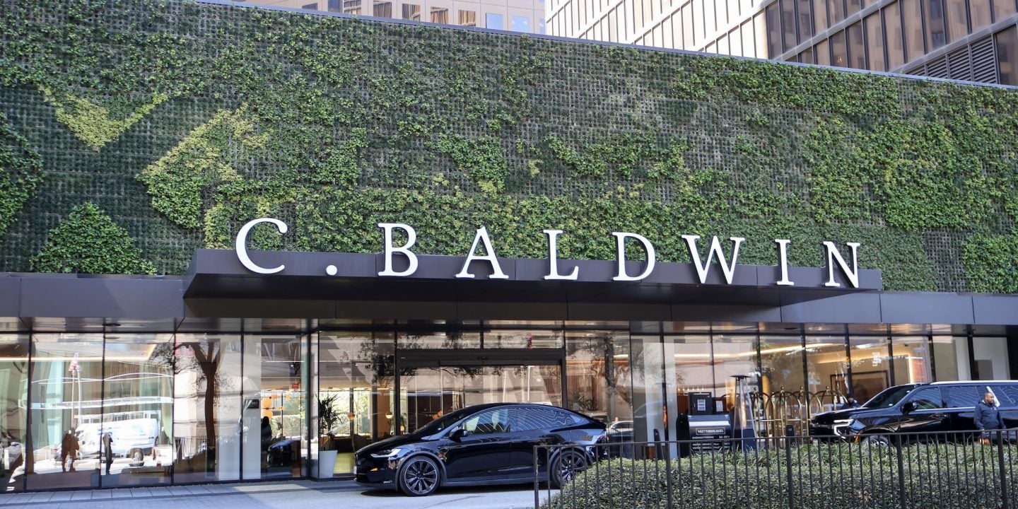 An image of the exterior of C. Baldwin Hotel