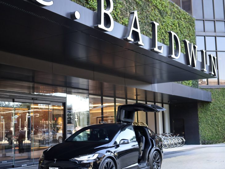 Image of the C. Baldwin transportation shuttle