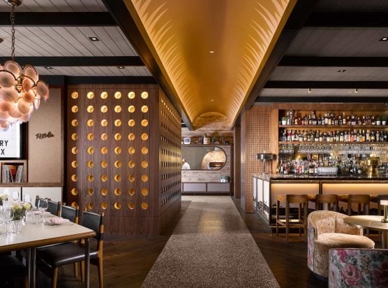 Interior of the Rosalie bar