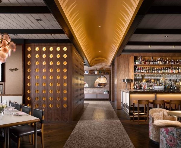 Interior of the Rosalie bar